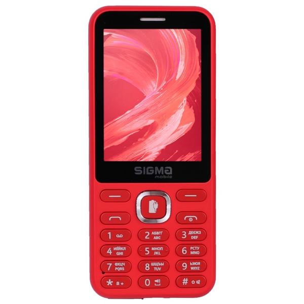 მობილური ტელეფონი SIGMA  X-style 31 Power, Dual SIM, Red