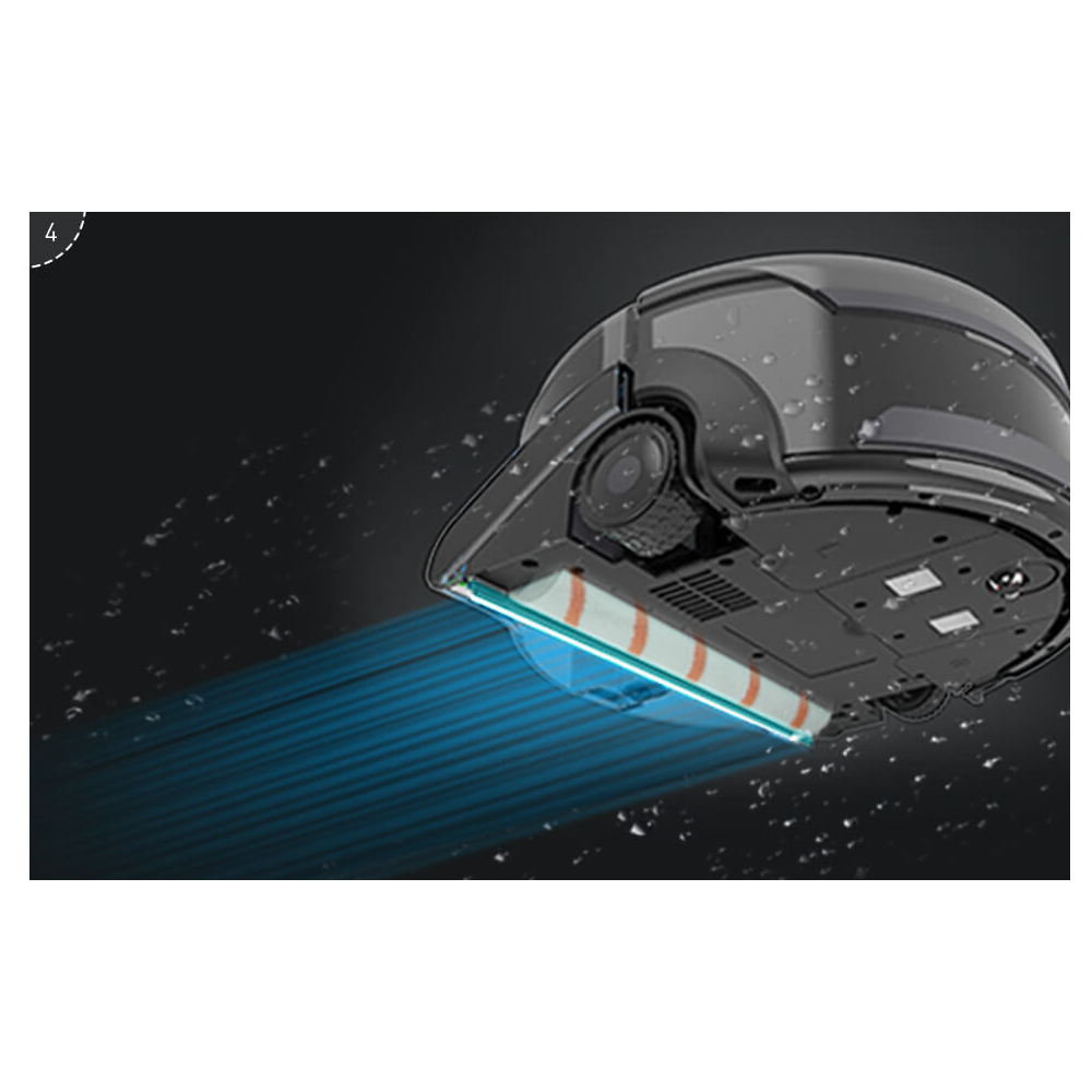 Robot Vacuum Cleaner Spare Brush For W450 Ilife W450, 1Pcs