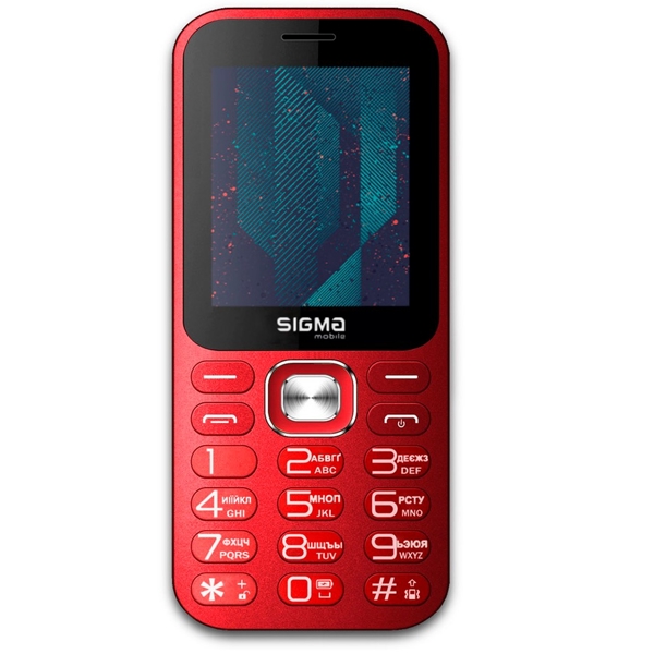 მობილური ტელეფონი SIGMA X-Style 32 Boombox, Dual SIM, Red