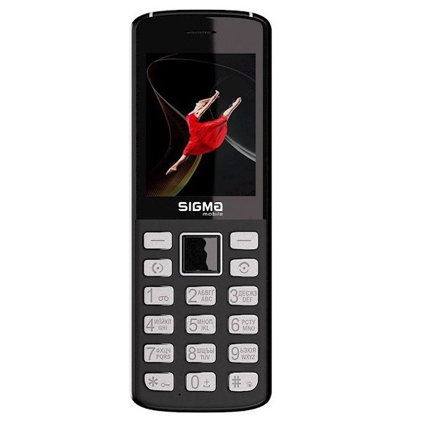 მობილური ტელეფონი SIGMA X-style 24 ONYX, Dual SIM, Grey