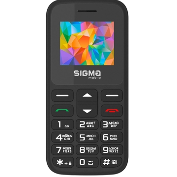 მობილური ტელეფონი SIGMA Comfort 50 CF113 HIT2020, Dual SIM, Black