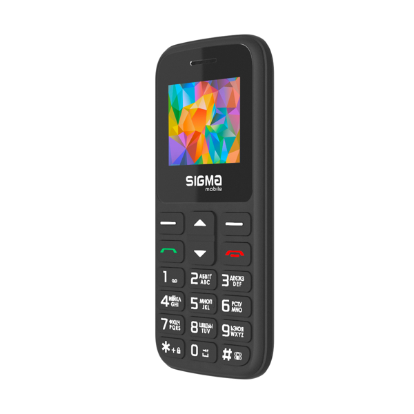 მობილური ტელეფონი SIGMA Comfort 50 CF113 HIT2020, Dual SIM, Black