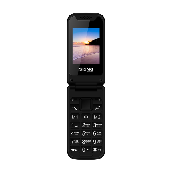 მობილური ტელეფონი SIGMA  X-STYLE 241 SNAP, Dual SIM, Black