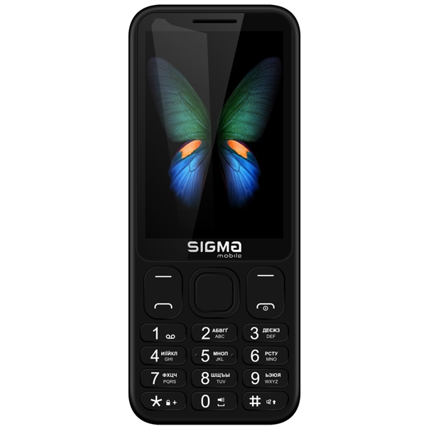 მობილური ტელეფონი SIGMA  X-STYLE 351 LIDER, Dual SIM, Black