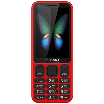 მობილური ტელეფონი SIGMA  X-STYLE 351 LIDER, Dual SIM, Red 