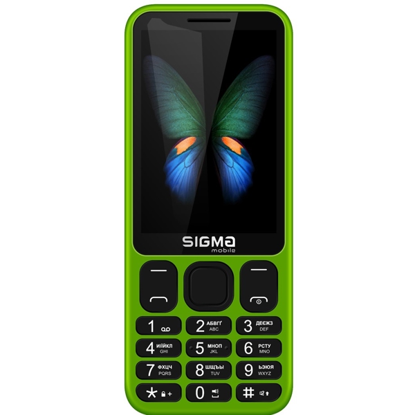 მობილური ტელეფონი SIGMA X-STYLE 351 LIDER, Dual SIM, Green