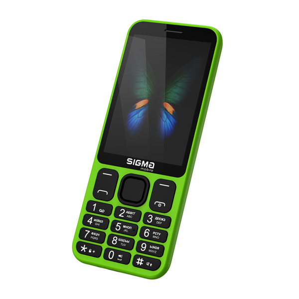 მობილური ტელეფონი SIGMA X-STYLE 351 LIDER, Dual SIM, Green