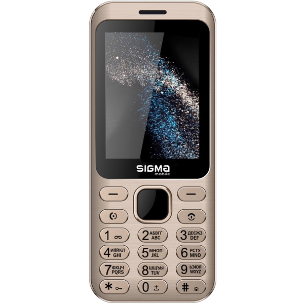 მობილური ტელეფონი Sigma  X-style 33 Steel,Dual SIM, Gold