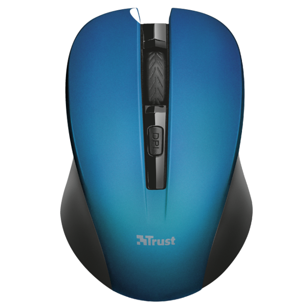 მაუსი Trust Mydo Silent Click Wireless Mouse Blue