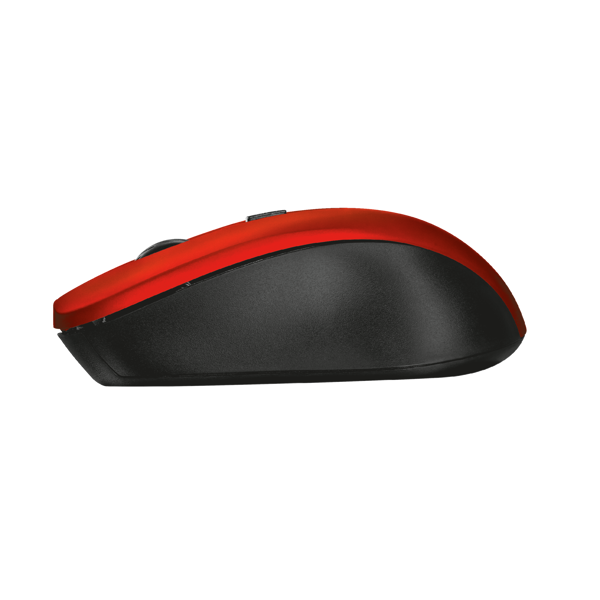 მაუსი Trust Mydo Silent Click Wireless Mouse Red