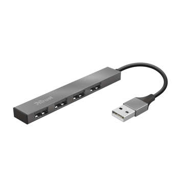 USB ჰაბი Trust HALYX 4-PORT MINI, USB hub port A types 4