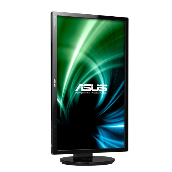 მონიტორი Asus VG248QE 24" Gaming Monitor Full HD, DVI, HDMI, DP, MM, TN, 144Hz, 3D Vision Ready, Black