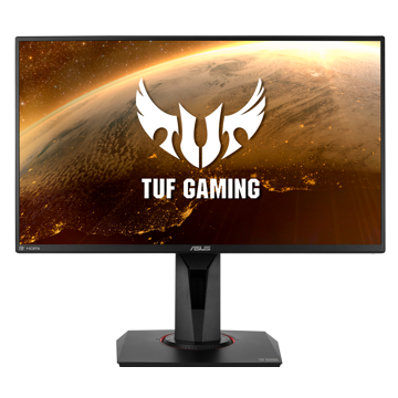 მონიტორი ASUS TUF VG259QR 24.5" Gaming Monitor  LCD, 2xHDMI, DP, MM, IPS, FHD, 165Hz,G-SYNC, Black