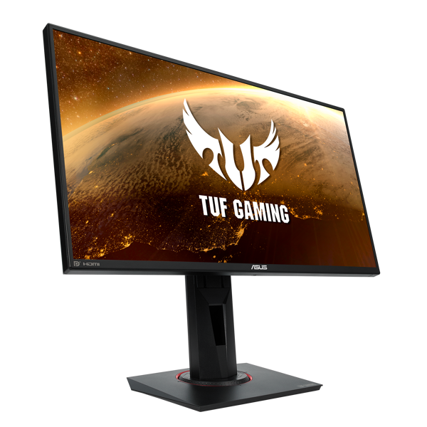 მონიტორი ASUS TUF VG259QR 24.5" Gaming Monitor  LCD, 2xHDMI, DP, MM, IPS, FHD, 165Hz,G-SYNC, Black