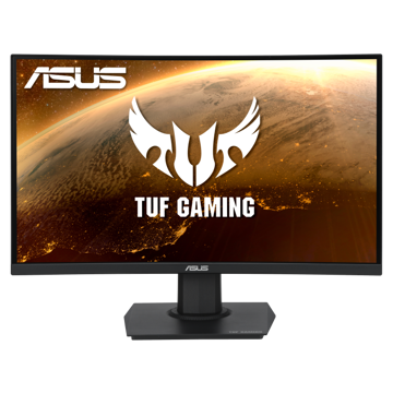 ASUS TUF VG24VQE  23.6" Gaming Monitor, 2xHDMI, DP, VA, FHD, Curved, 165Hz, FreeSync Black