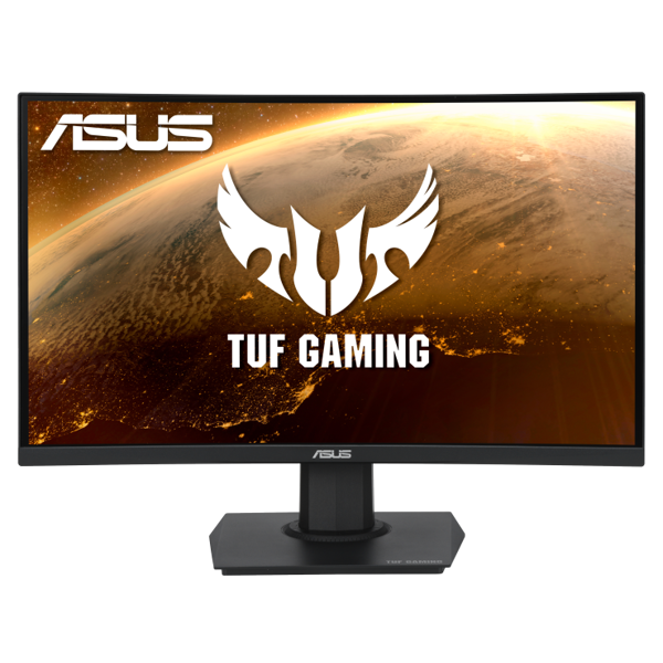 მონიტორი ASUS TUF VG24VQE  23.6" Gaming Monitor, 2xHDMI, DP, VA, FHD, Curved, 165Hz, FreeSync Black