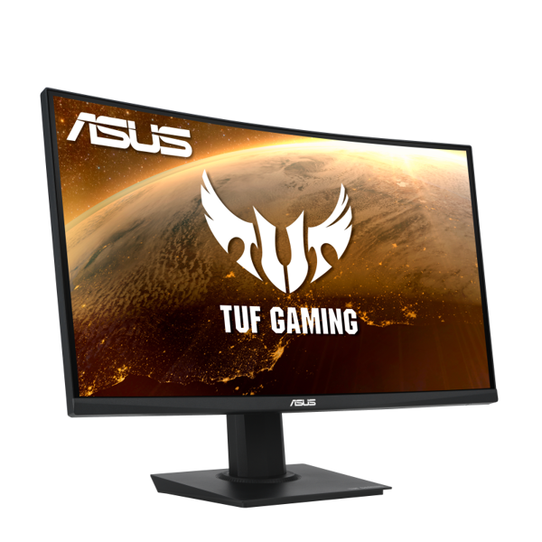 მონიტორი ASUS TUF VG24VQE  23.6" Gaming Monitor, 2xHDMI, DP, VA, FHD, Curved, 165Hz, FreeSync Black