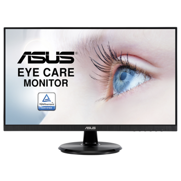 მონიტორი Asus VA24DQ 23.8" LCD, HDMI, DP, D-Sub, MM, IPS, FHD, 75Hz Black