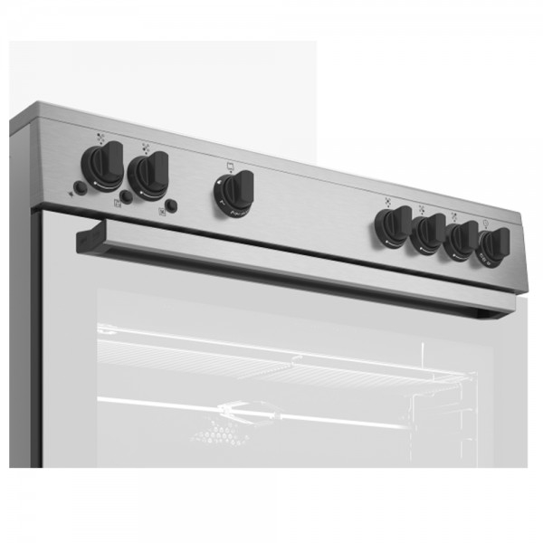 გაზქურა BEKO GGR 15115 DXNS Gas 111 L, B Stainless Steel