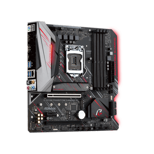 დედა დაფა ASRock B365M PHANTOM GAMING 4 s1151, B365, 4xDDR4 M.2 HDMI, DP1.2, SPDIF Type C mATX