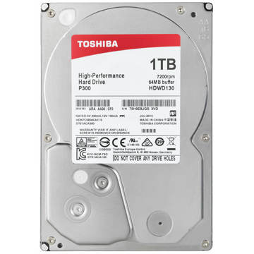 მყარი დისკი TOSHIBA HDWD110UZSVA HDD 1TB, Internal 3.5''