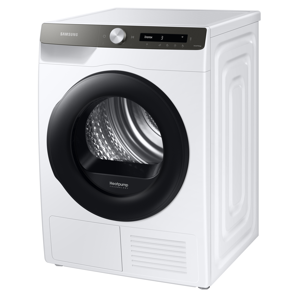 Samsung DV90T5240AT/LP Dryer, 9Kg, A+++ Digital Inverter Motor White