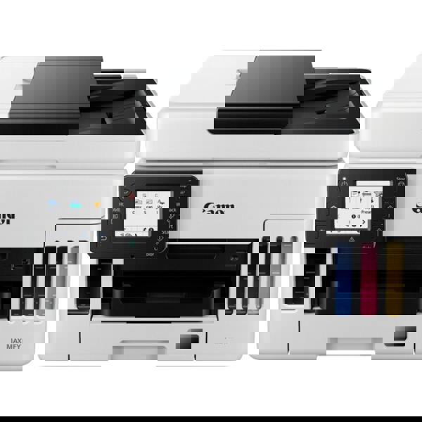 პრინტერი Canon Maxify GX6040, A4 2415.5 IPM (MONOCOLOR), 600X1200DPI, Duplex, WI-FI, Ethernet, USB, 45K PM White