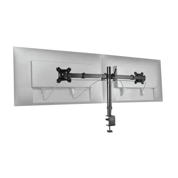 მონიტორის საკიდი Trust GXT 1120 Mara Dual Monitor Arm 32 " Black