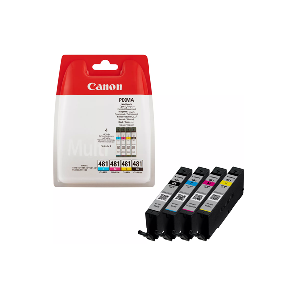 Canon CLI481 MULTI Pack 1500P, 256P,  All colors