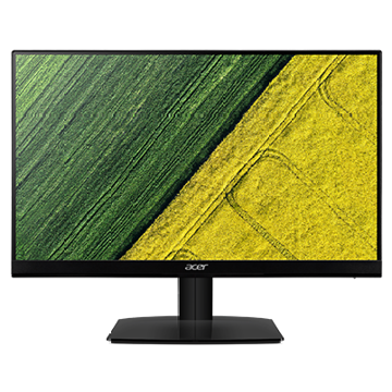 მონიტორი Acer Display 24" HA240YABI LED/ IPS, 60Hz, 178°-178°, HDMI, VGA, Black