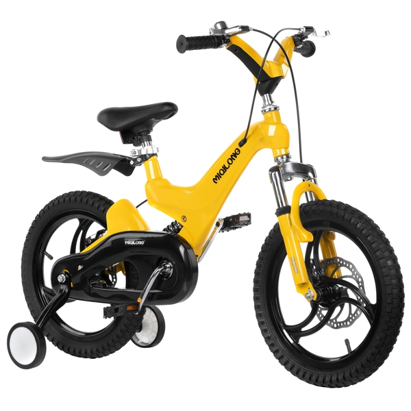 ველოსიპედი Miqilong MQL-JZ-B Children Bike 4-6, 16" Yellow