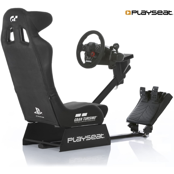 სარბოლო სკამი Playseats REG.00060 GRAN TURISMO Gaming Racing Chair Black