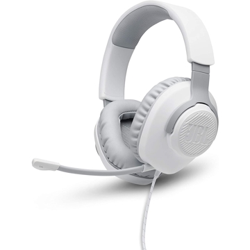 ყურსასმენი JBL Quantum 100 Wired Headband Gaming Headphones White