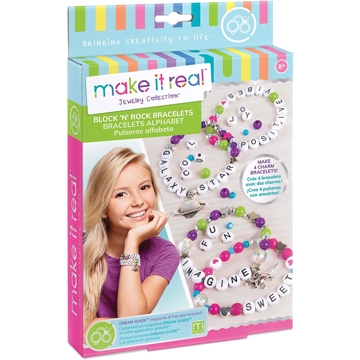 Make It Real 1205MR Block - Rock Charm Bracelets