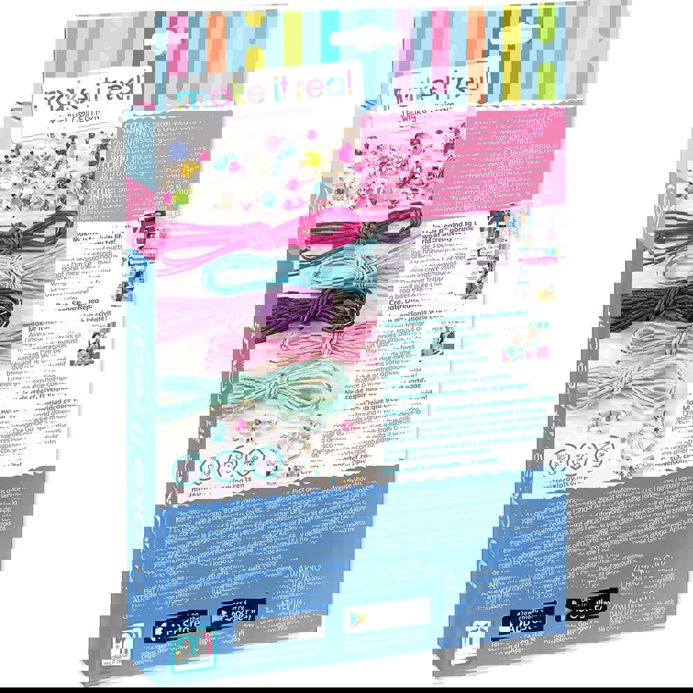 Make It Real 1206MR Rainbow Bling Bracelets