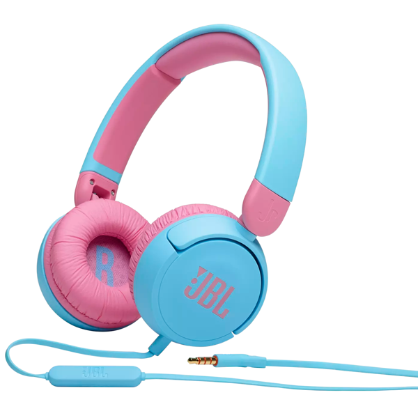 ყურსასმენი JBL JR 310 For Kids 3.5mm Jack, On-Ear Blue