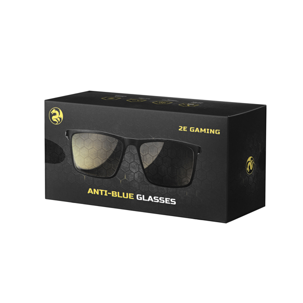 2E GLS310BY Gaming Anti-blue Glasses Black-Yellow