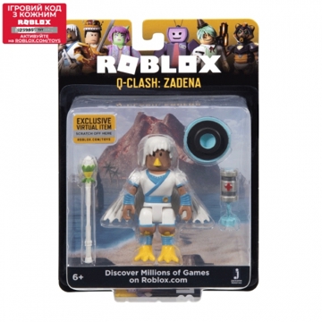 სათამაშო საკოლექციო ფიგურა Jazwares Roblox ROG0162 - Core Figures Q-Clash Zadena W5