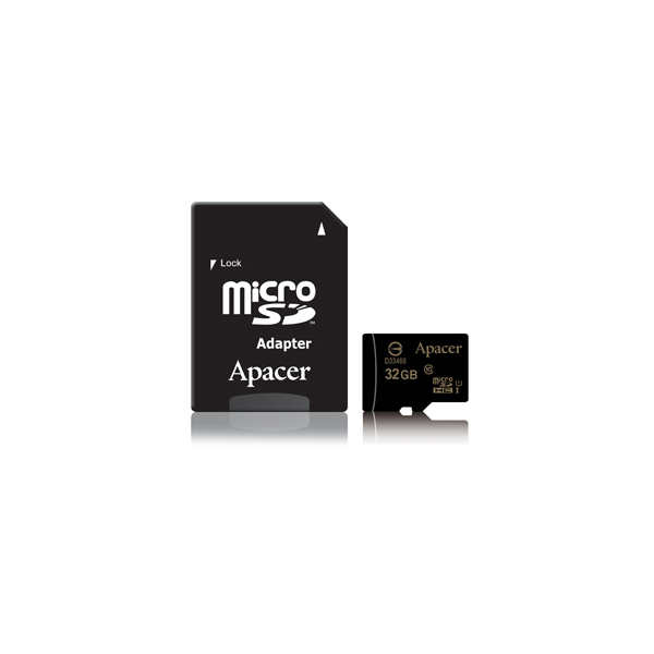 მეხსიერების ბარათი Apacer AP32GMCSH10U1-R microSDHC UHS-I Class10 32GB