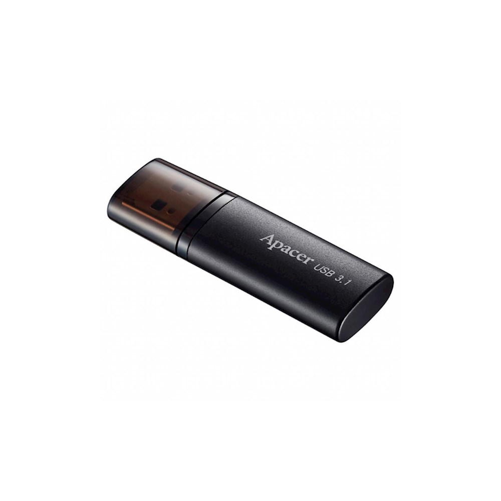USB ფლეშ მეხსიერება Apacer AP64GAH25BB-1 USB 3.1 Gen1 Flash Drive AH25B 64GB Black