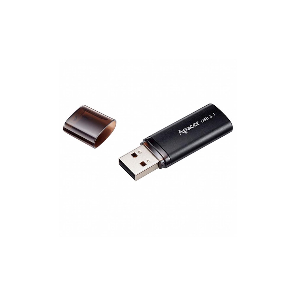 USB ფლეშ მეხსიერება Apacer AP128GAH25BB-1 USB 3.1 Gen1 Flash Drive AH25B 128GB Black