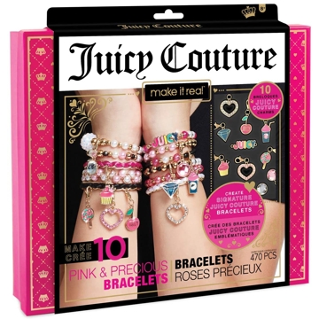 სამაჯურების ნაკრები Make It Real 4432MR Juicy Couture Mini Pink and Precious