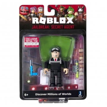 სათამაშო საკოლექციო ფიგურა Jazwares Roblox ROB0330 - Core Figures Jailbreak: Secret Agent W8