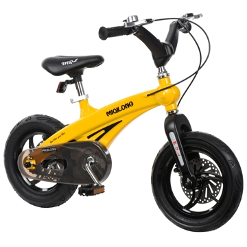 ველოსიპედი Miqilong MQL-GN12 Children Bike 2-4, 12'' Yellow