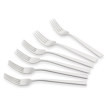 ჩანგლების ნაკრები Ardesto AR0706VF Table forks set Black Mars Vanessa 6pcs. Stainless Steel