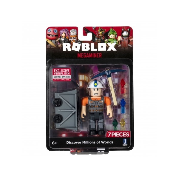 სათამაშო საკოლექციო ფიგურა Jazwares Roblox ROB0331 - Core Figures Megaminer W8