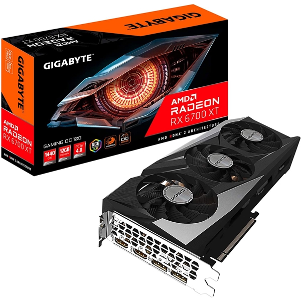 ვიდეო დაფა Asus PCI Express 12GB GIGABYTE RX 6700 XT GAMING OC 12GB