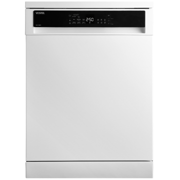 ჭურჭლის სარეცხი მანქანა VESTEL DWA238B0W 47dba A++ Dishwasher Inox