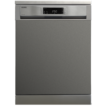 ჭურჭლის სარეცხი მანქანა VESTEL DWA1C4B0X 12 L, 47dba A++ Inox