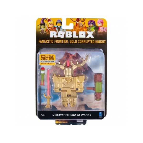 Jazwares Roblox ROG0172 - Core Figures Fantastic Frontier Gold Corrupted Knight W6